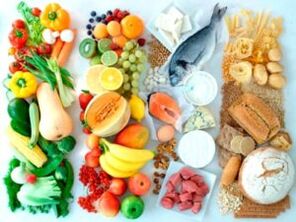 Alimentos saludables para la articulación del hombro.