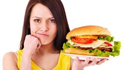 Dieta horrible como causa de dolor lumbar