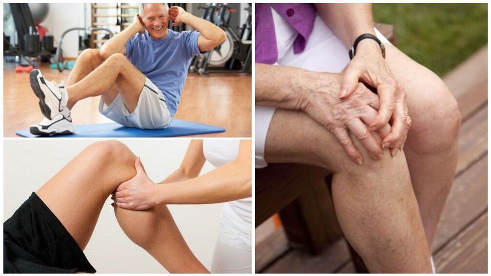 Artritis que prevenía las articulaciones de la rodilla