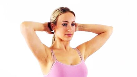 Gimnasia terapéutica - Tratamiento de la osteocondrosis del cuello